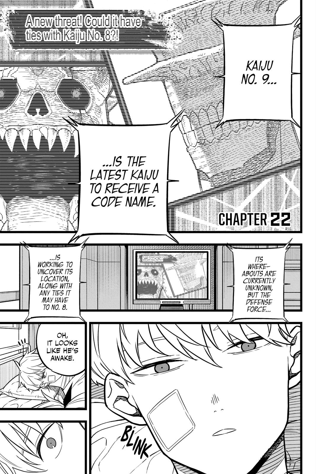 Kaiju No. 8 Manga Chapter 22