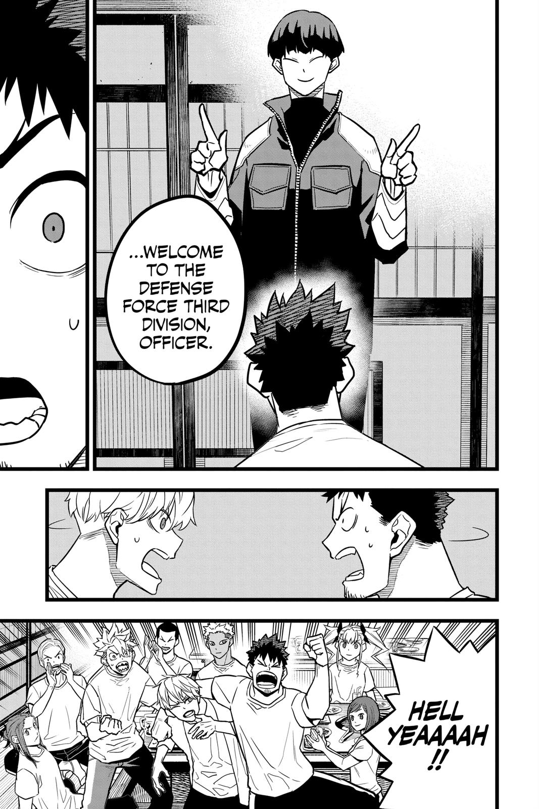 Kaiju No. 8 Manga Chapter 22