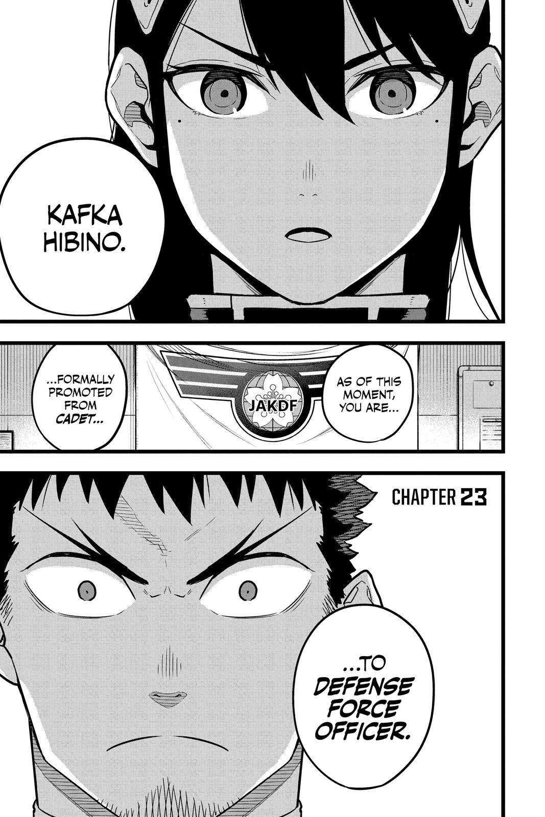 Kaiju No. 8 Manga Chapter 23