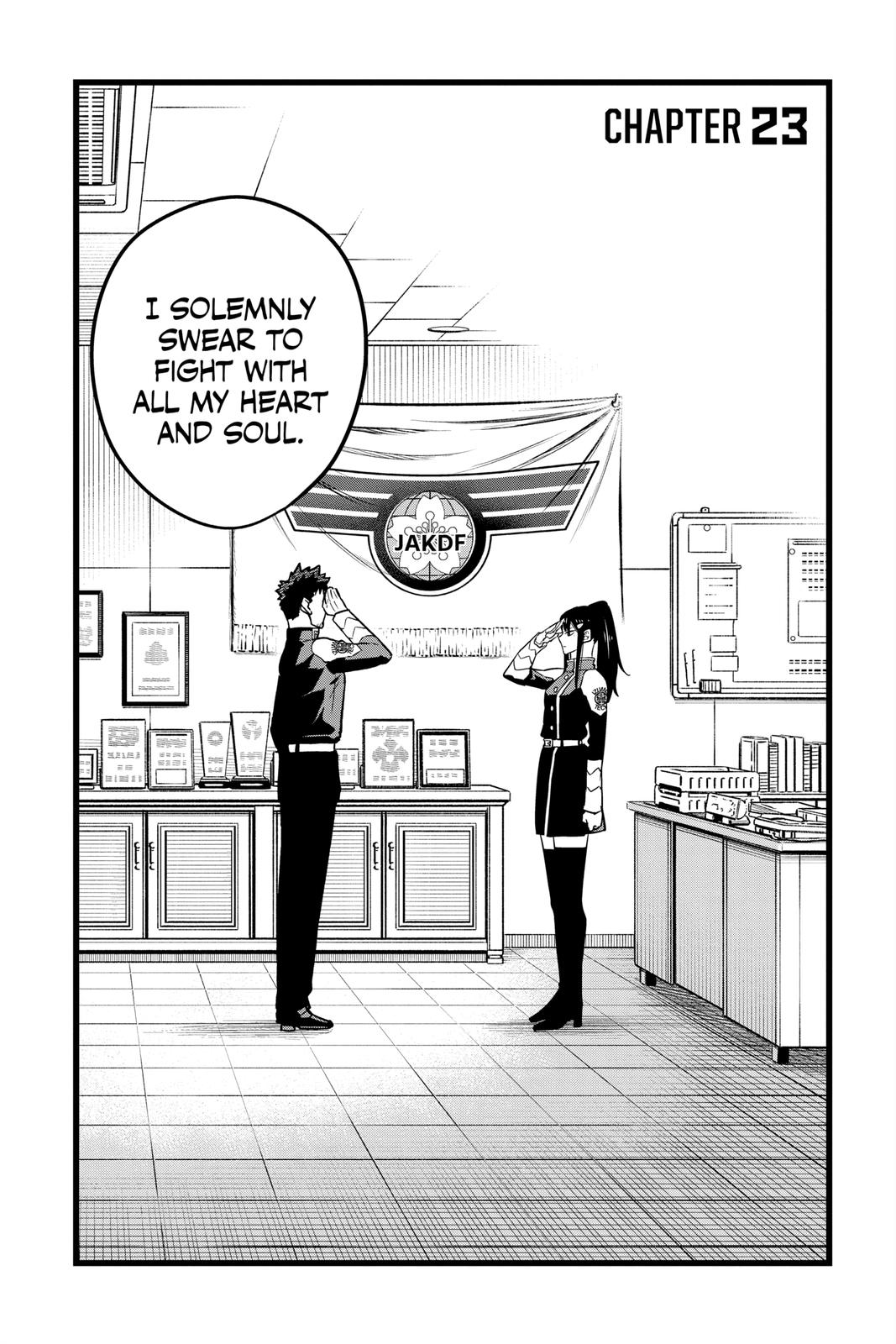 Kaiju No. 8 Manga Chapter 23
