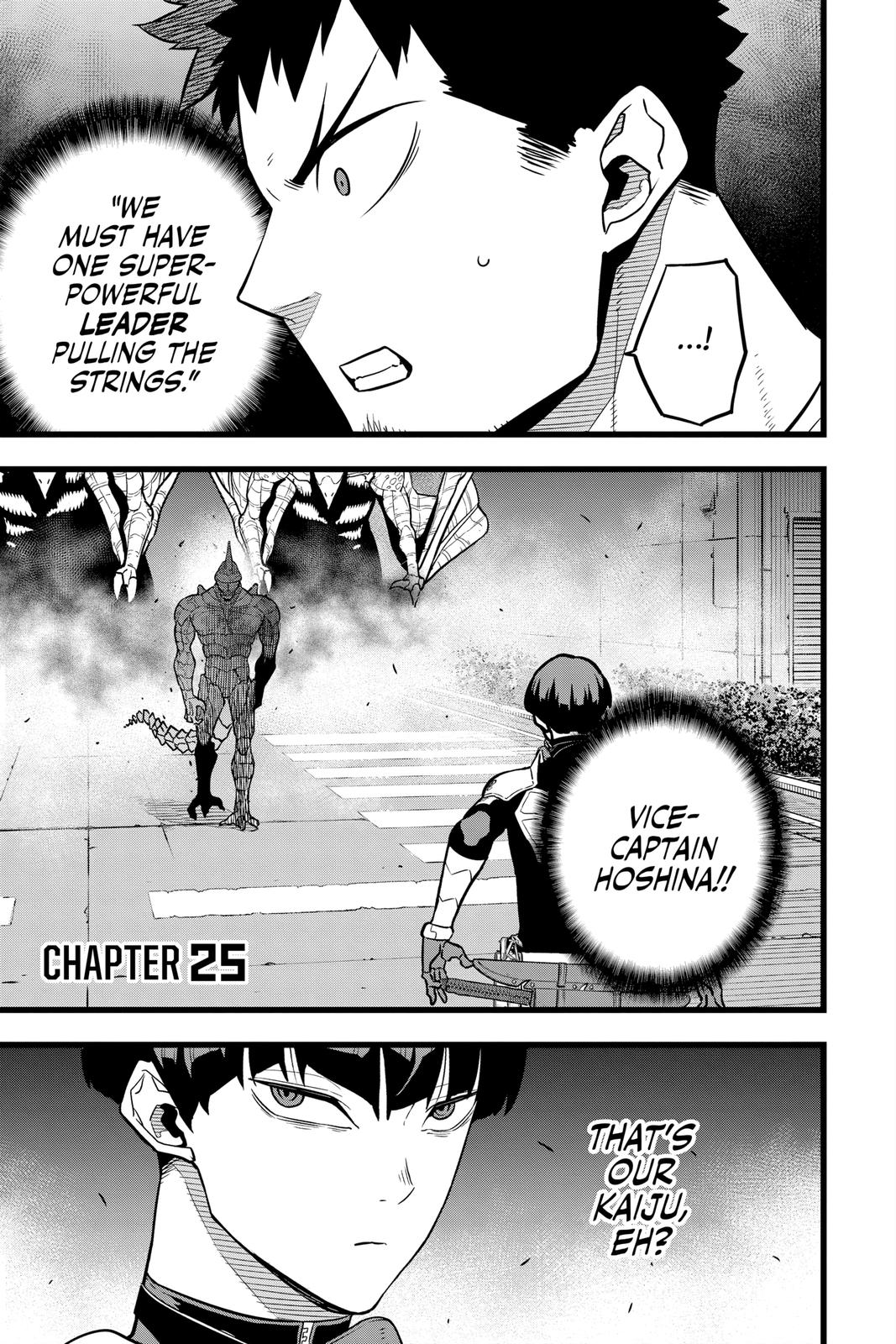Kaiju No. 8 Manga Chapter 25