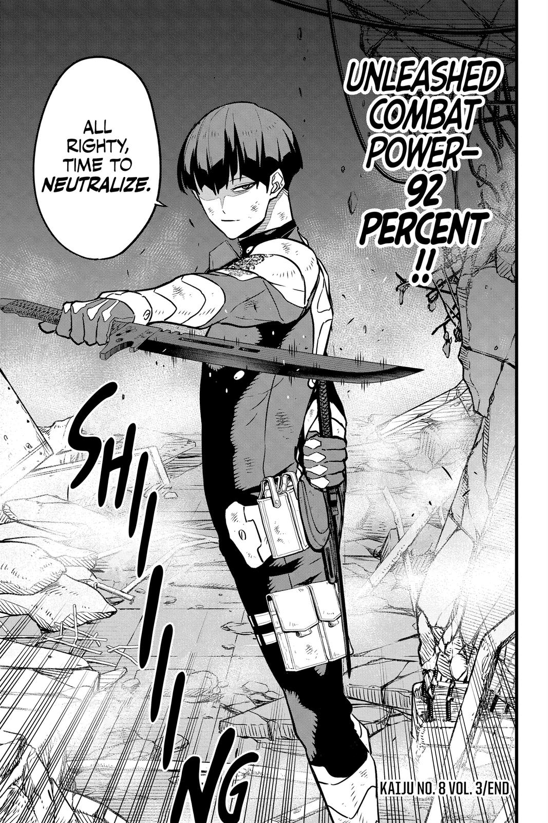 Kaiju No. 8 Manga Chapter 26