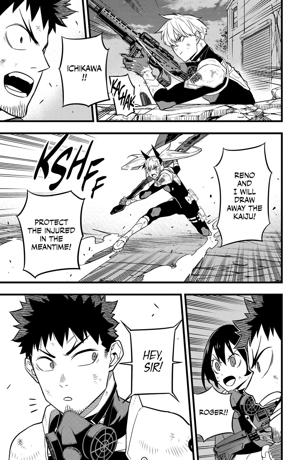 Kaiju No. 8 Manga Chapter 27