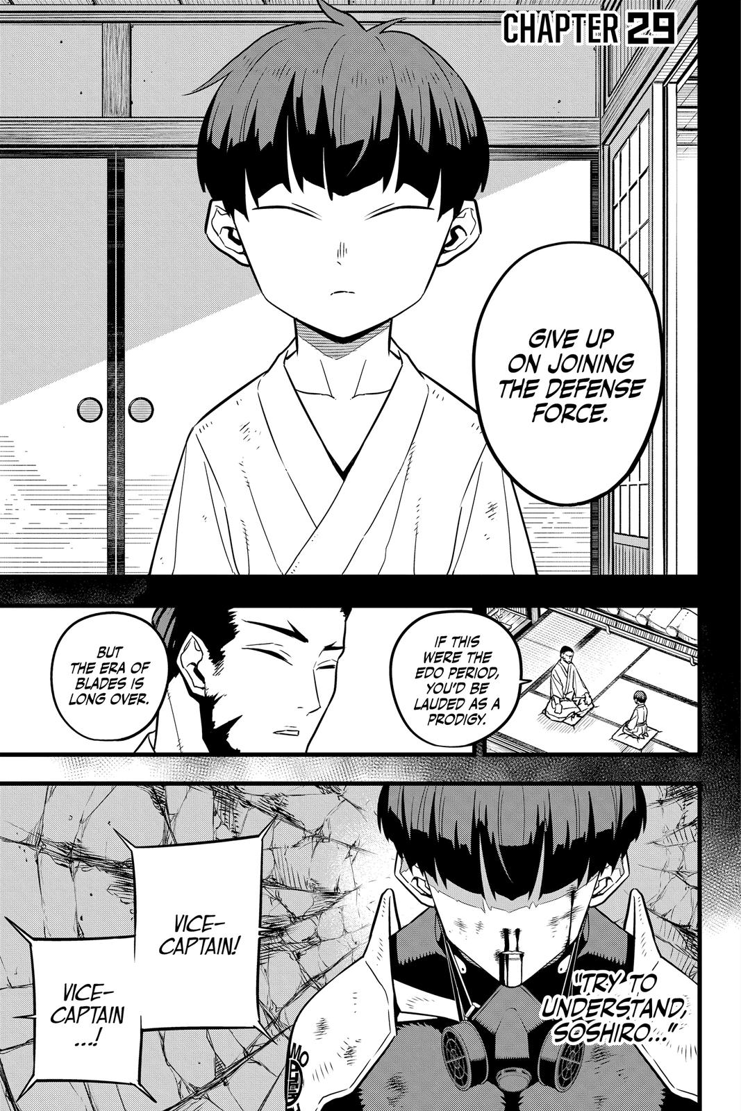 Kaiju No. 8 Manga Chapter 29