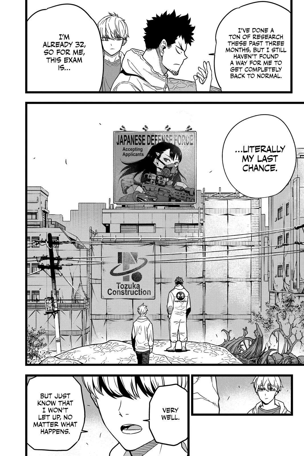 Kaiju No. 8 Manga Chapter 3