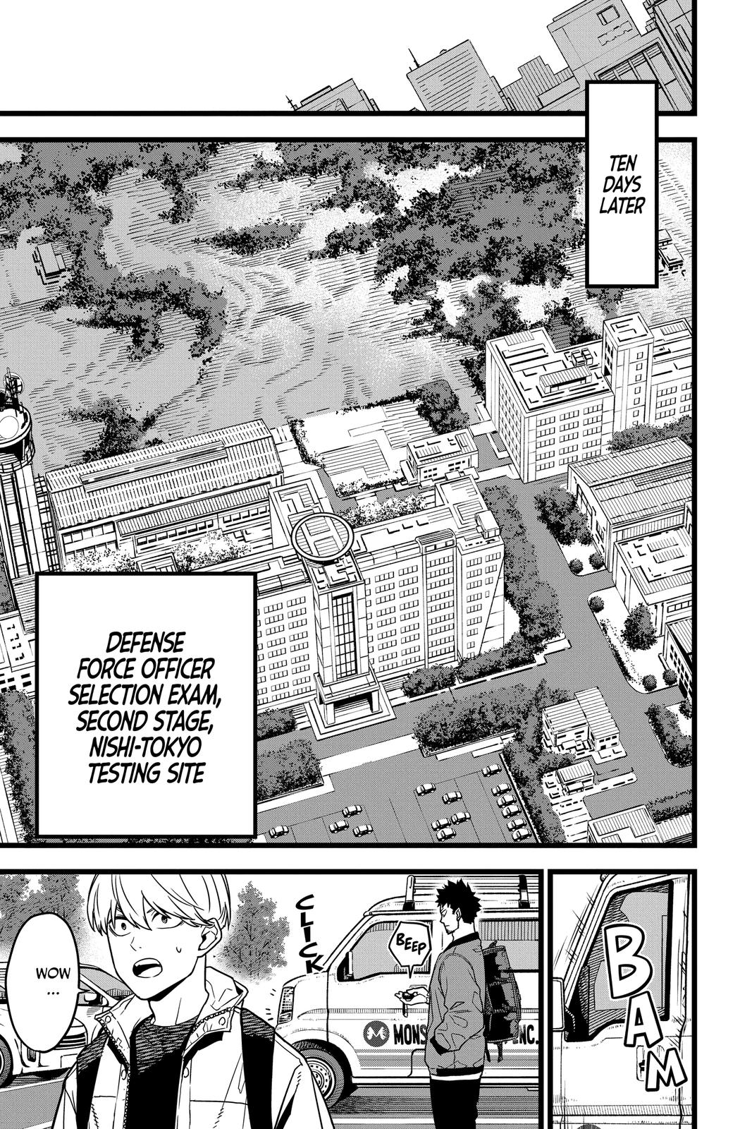 Kaiju No. 8 Manga Chapter 3