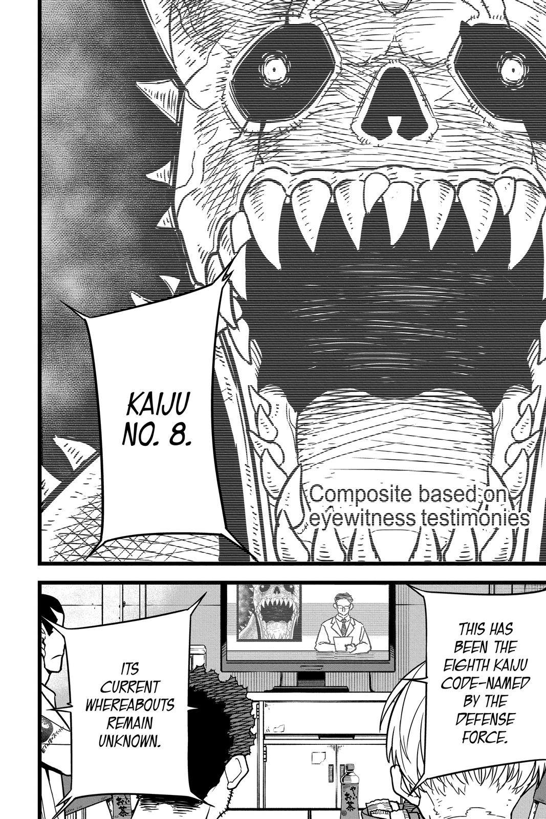 Kaiju No. 8 Manga Chapter 3