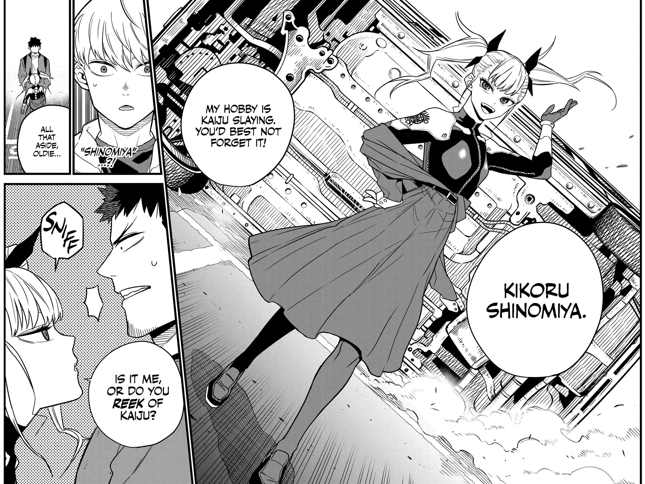 Kaiju No. 8 Manga Chapter 3
