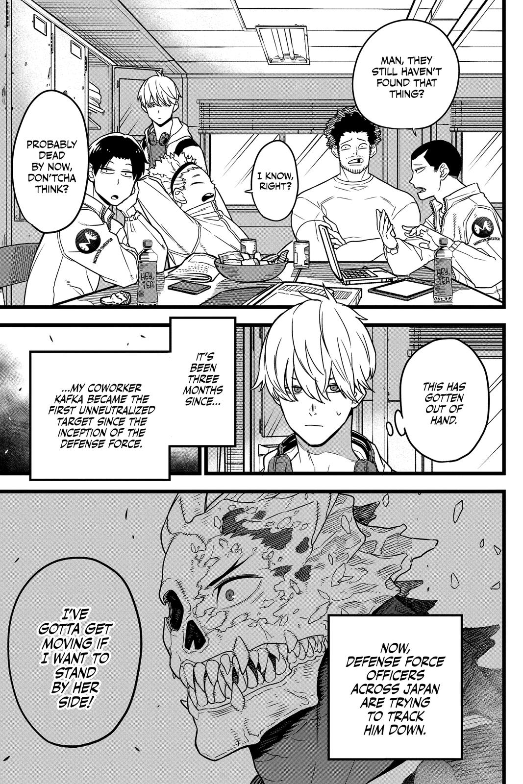 Kaiju No. 8 Manga Chapter 3