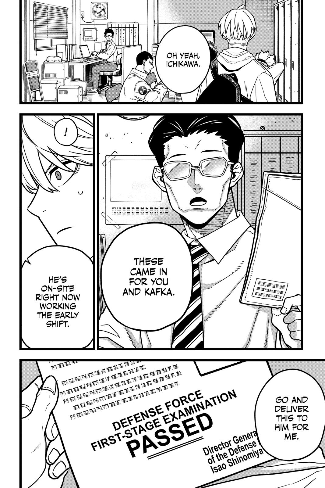 Kaiju No. 8 Manga Chapter 3