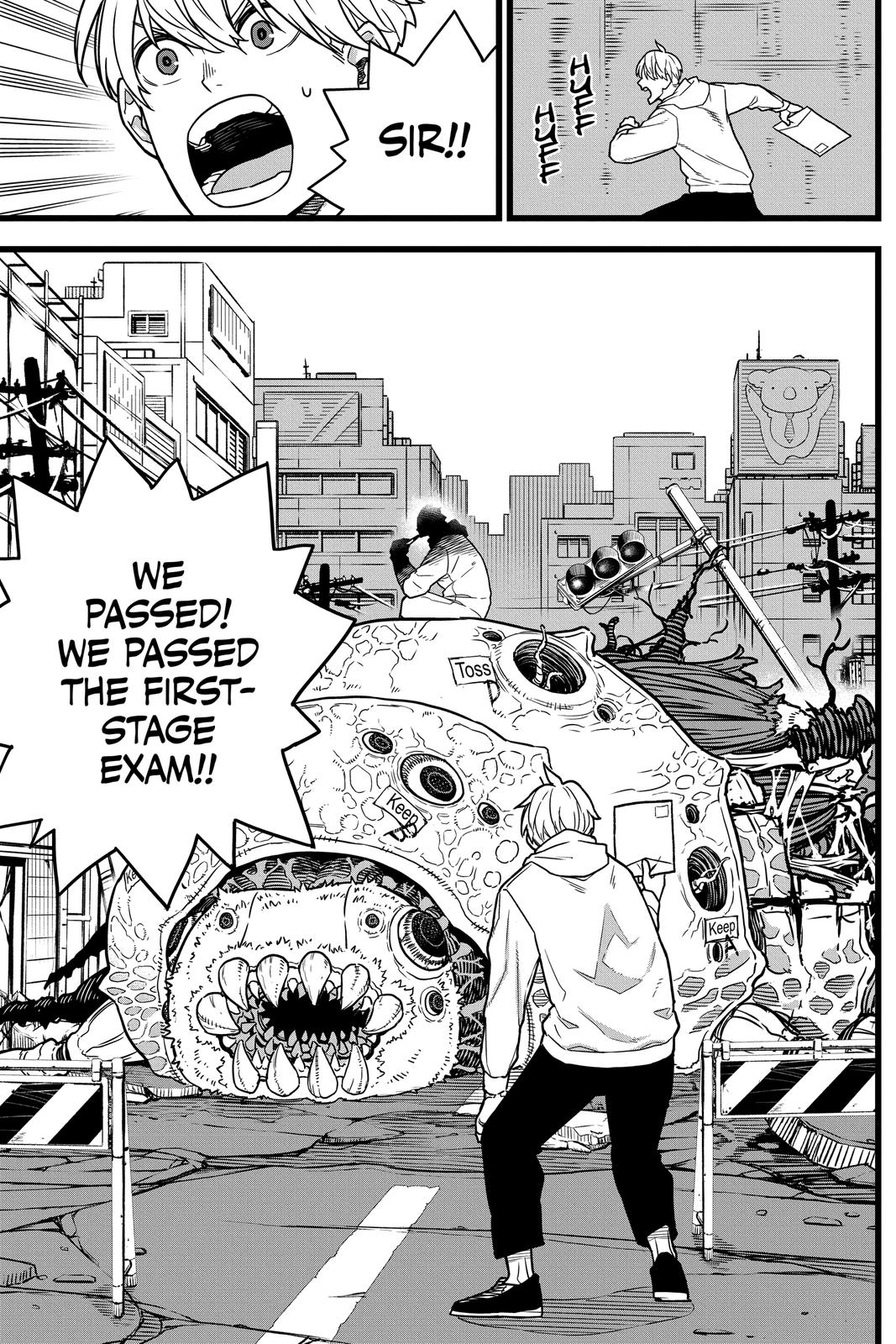 Kaiju No. 8 Manga Chapter 3