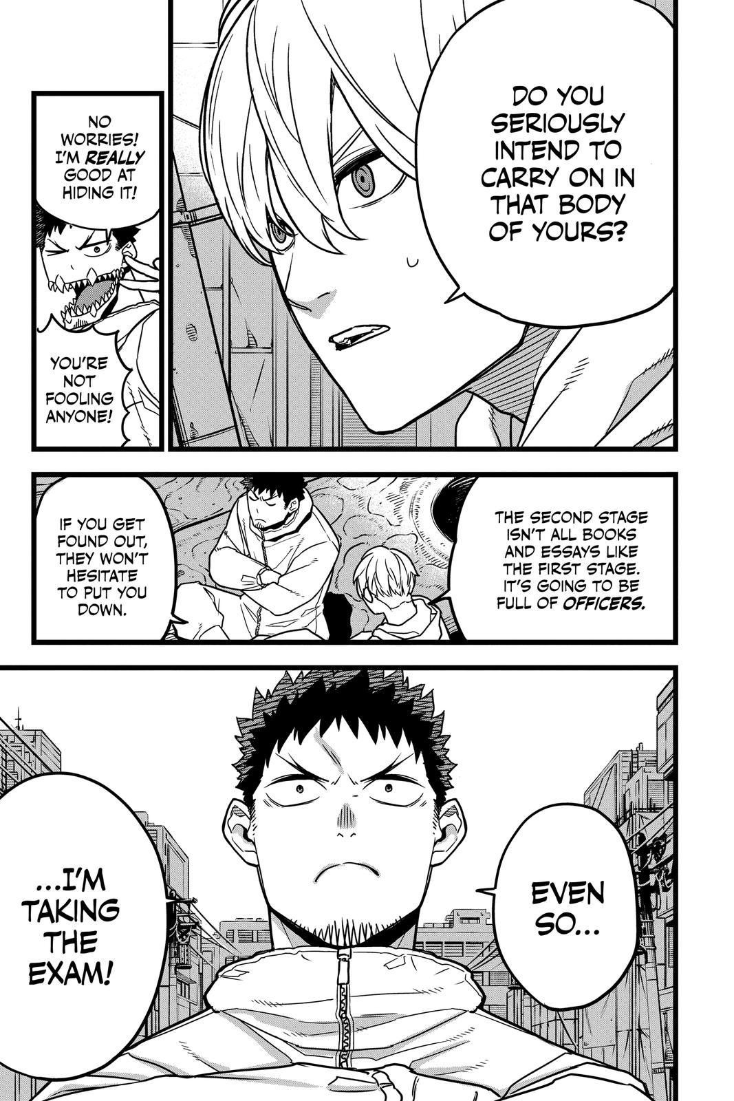 Kaiju No. 8 Manga Chapter 3