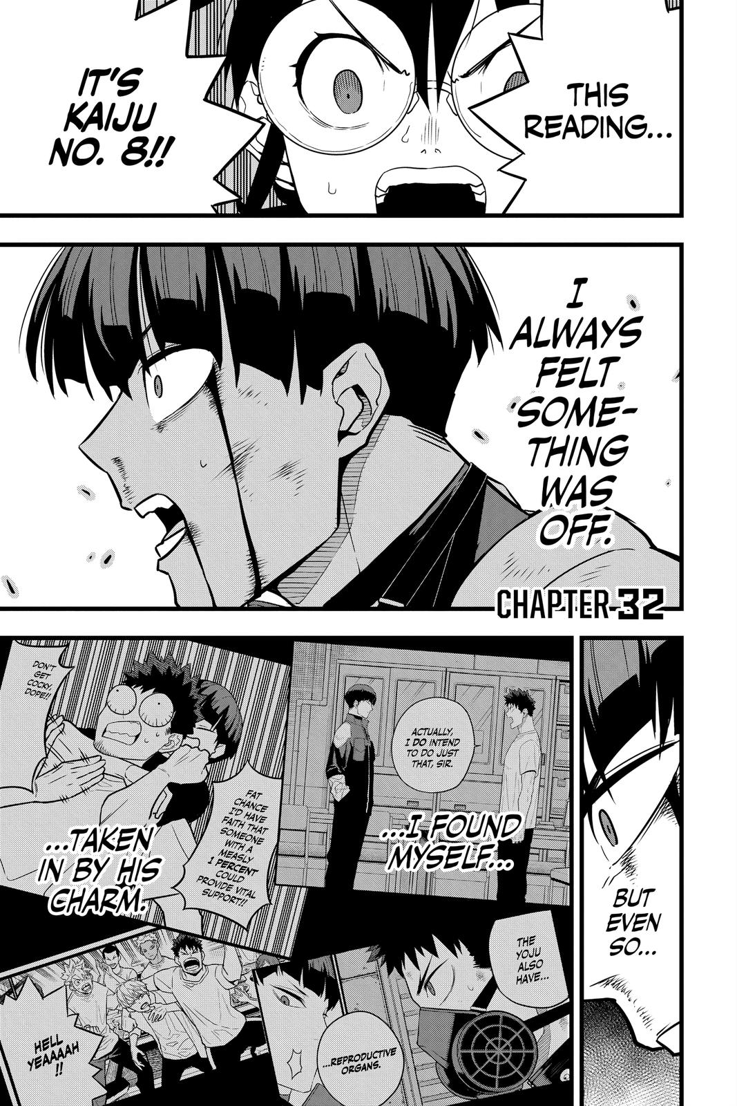 Kaiju No. 8 Manga Chapter 32