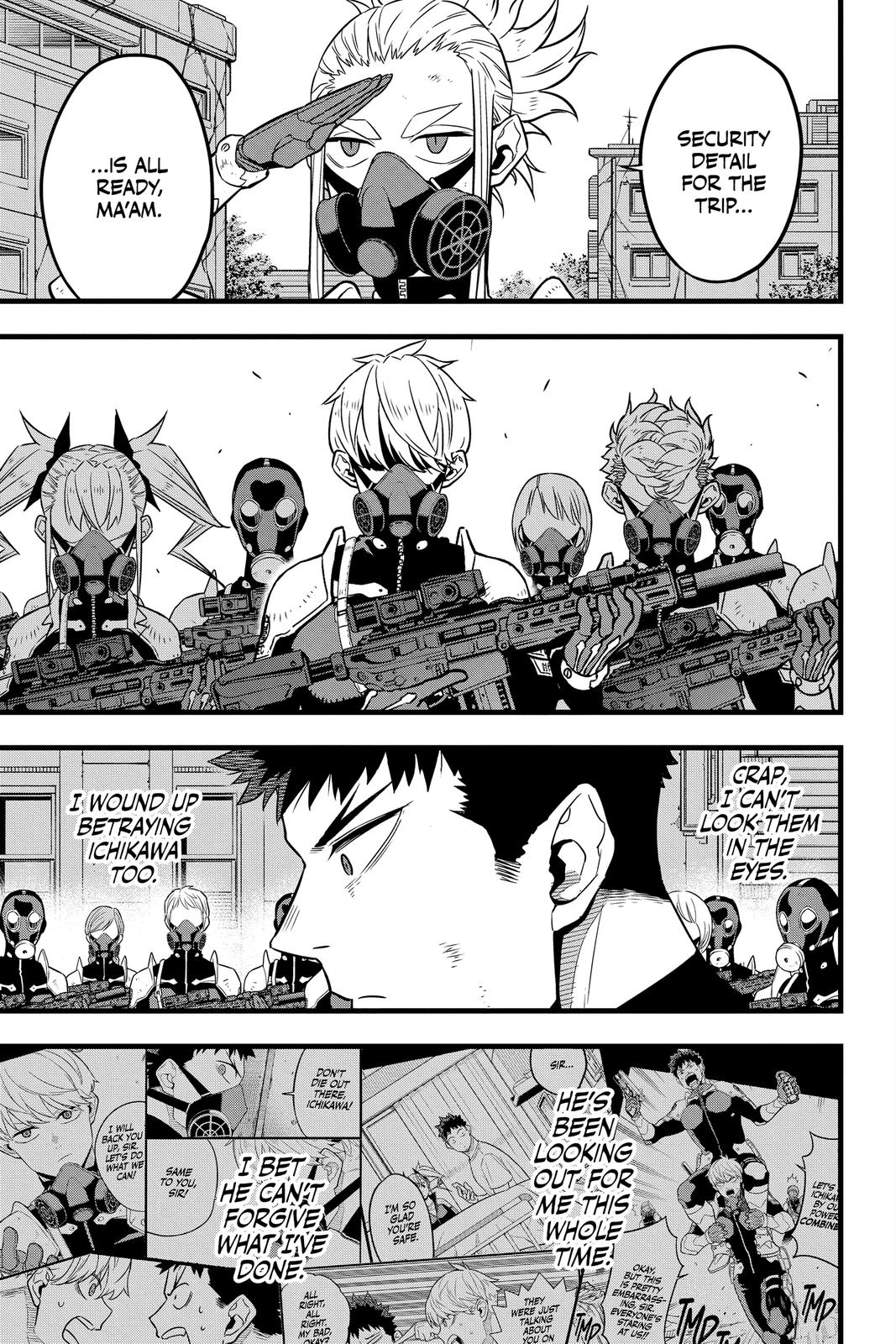 Kaiju No. 8 Manga Chapter 33