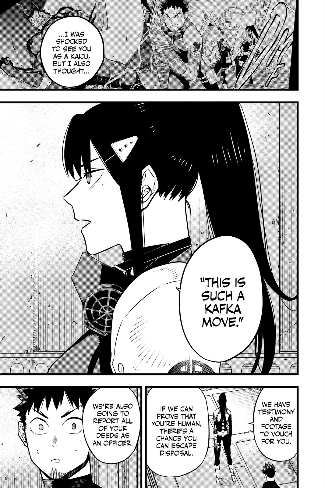 Kaiju No. 8 Manga Chapter 33