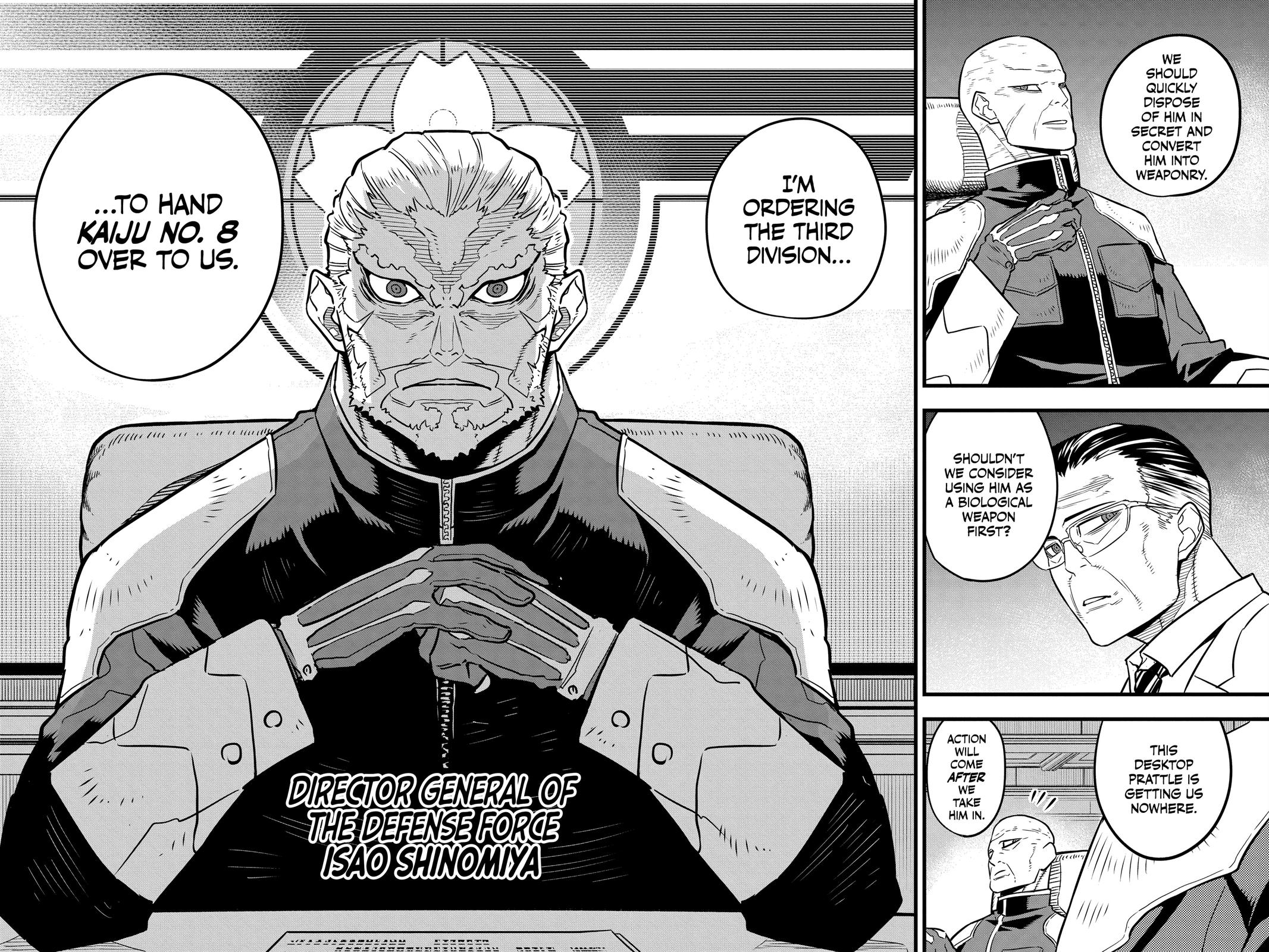 Kaiju No. 8 Manga Chapter 33