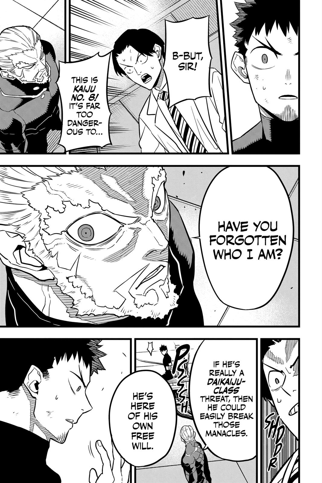 Kaiju No. 8 Manga Chapter 34