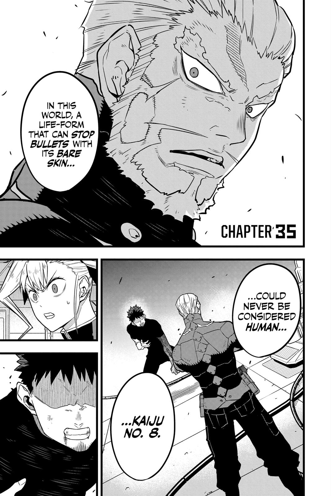 Kaiju No. 8 Manga Chapter 35