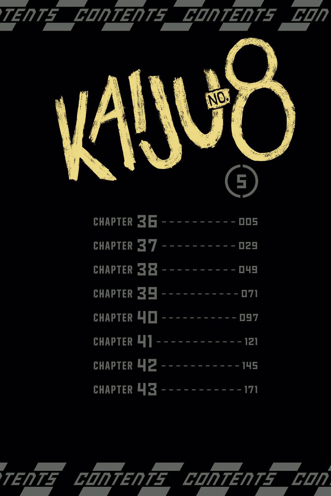 Kaiju No. 8 Manga Chapter 36