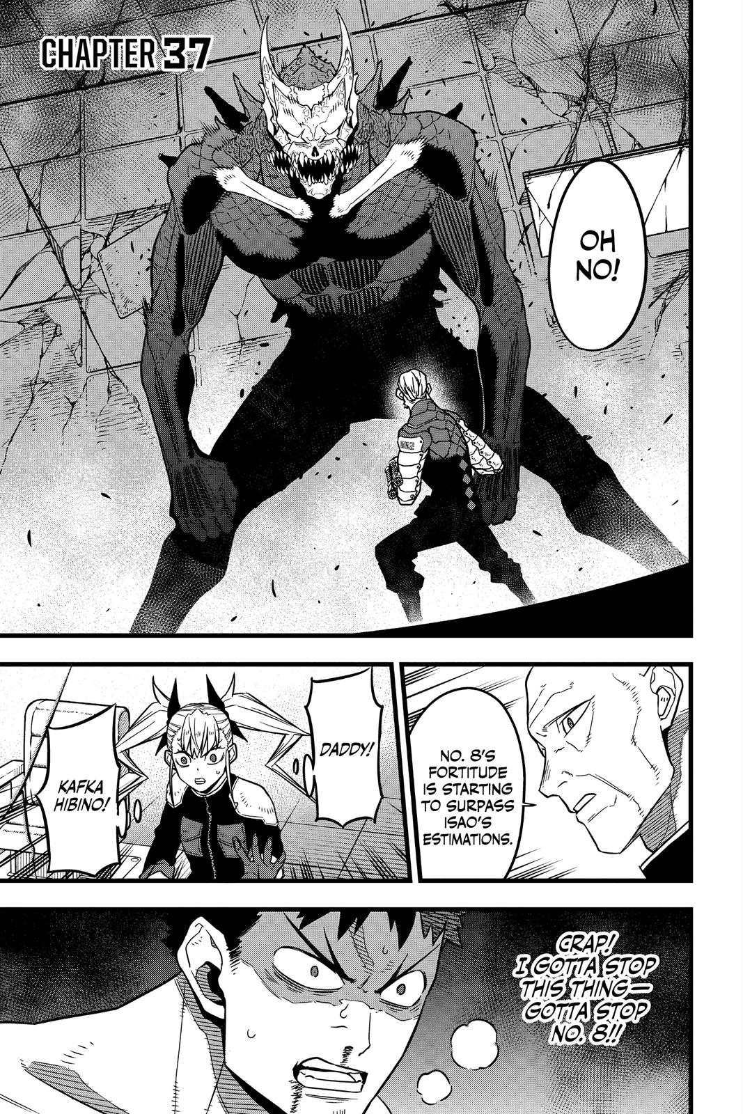 Kaiju No. 8 Manga Chapter 37