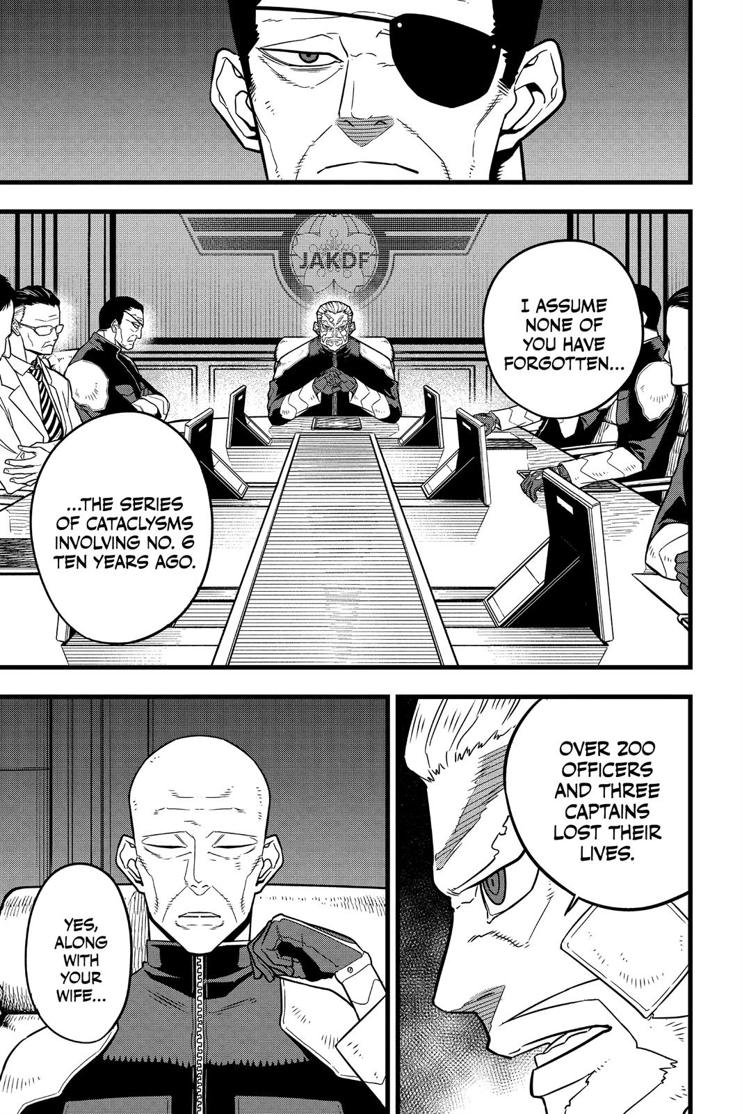 Kaiju No. 8 Manga Chapter 38