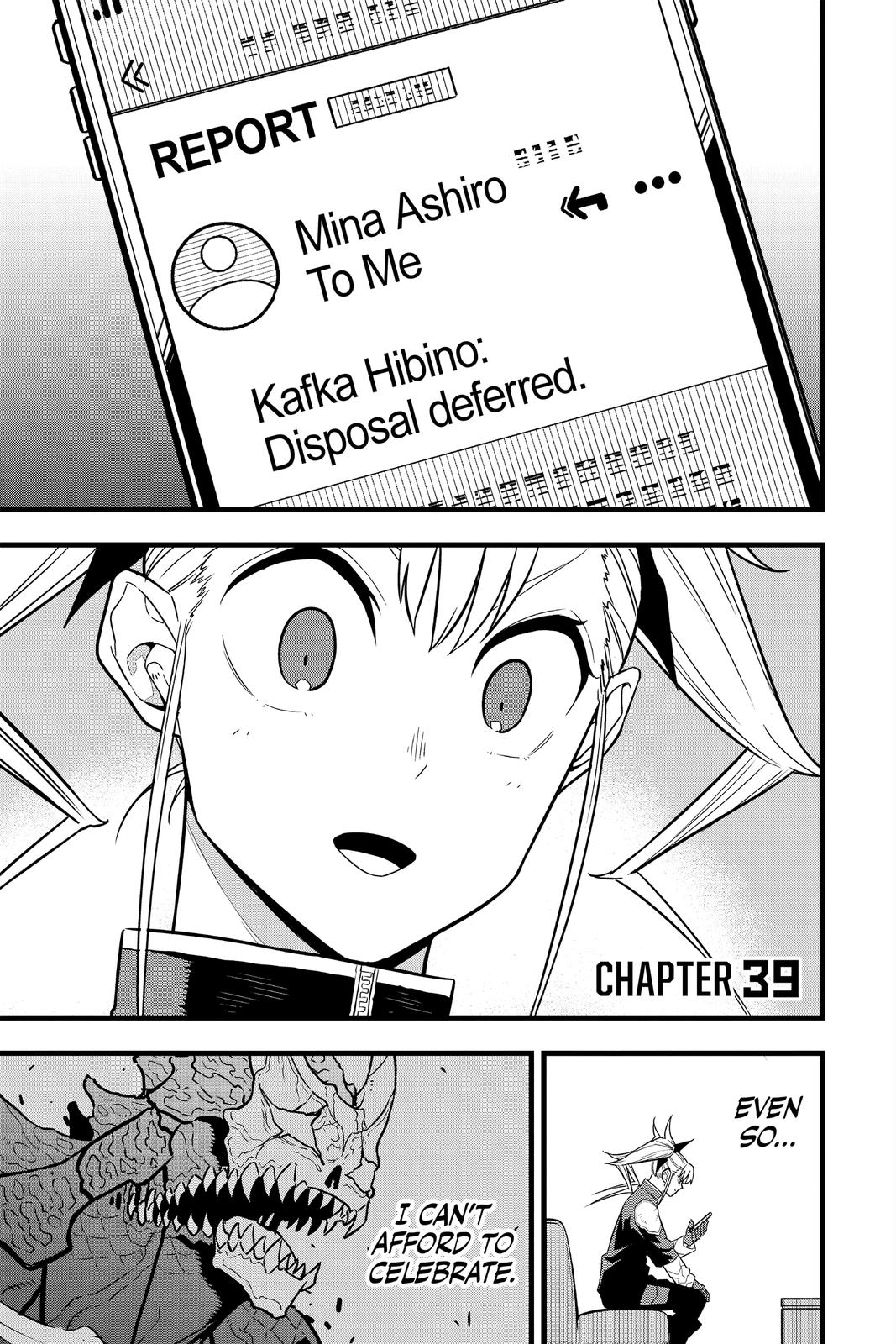 Kaiju No. 8 Manga Chapter 39