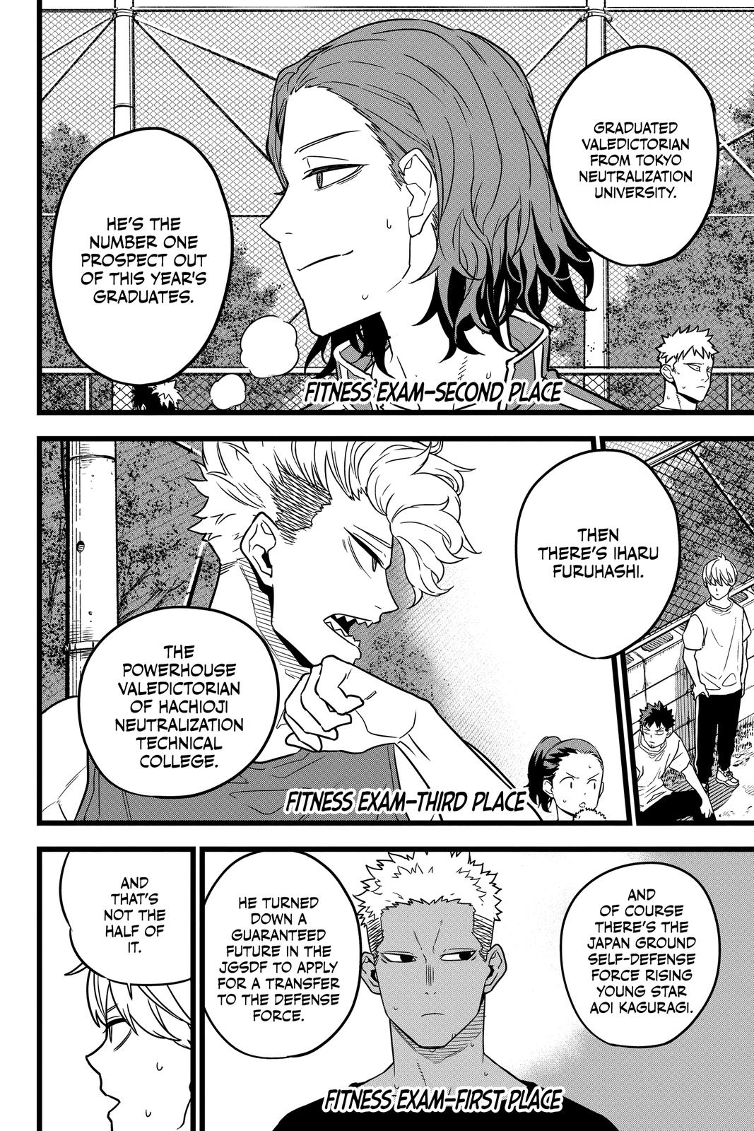 Kaiju No. 8 Manga Chapter 4