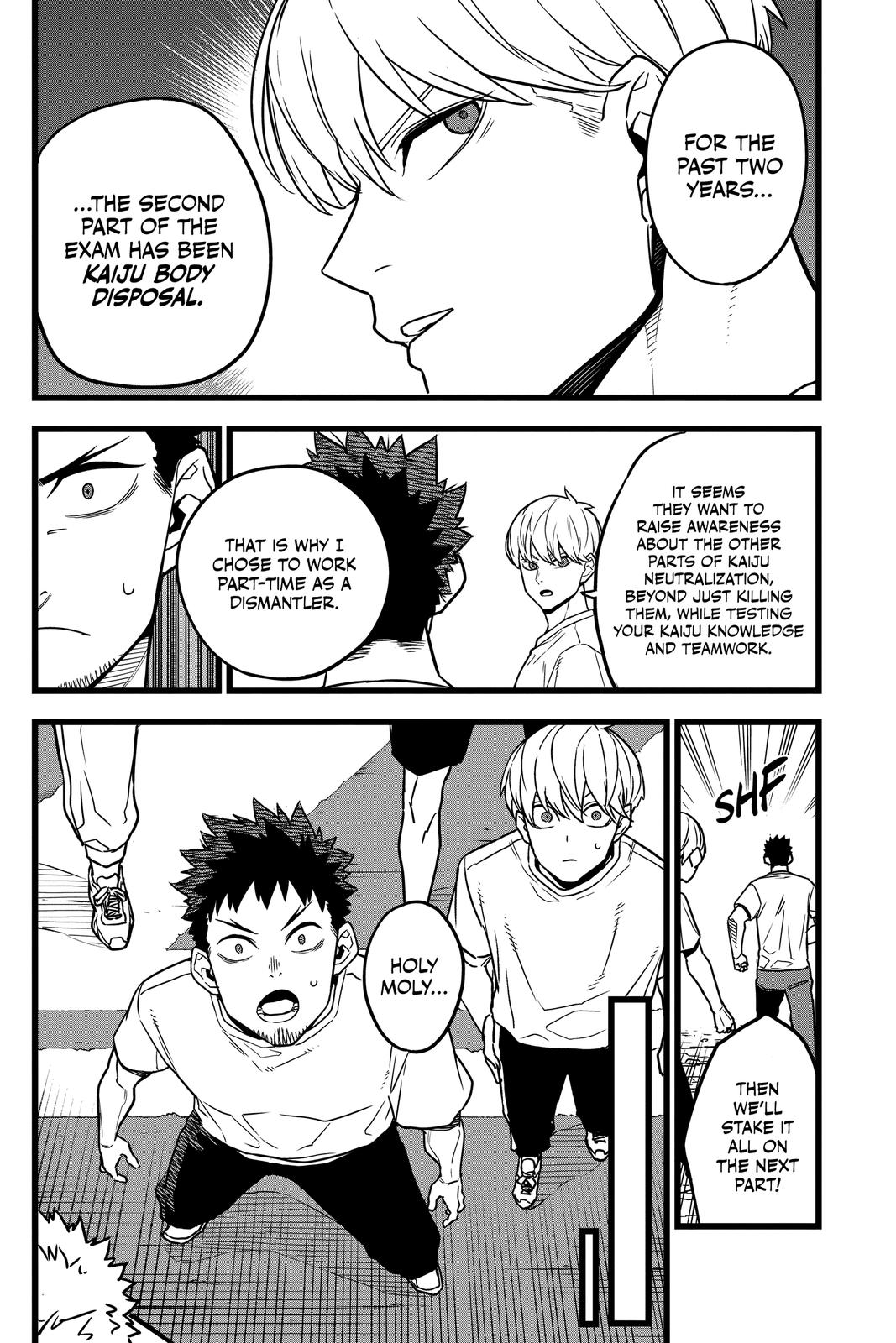 Kaiju No. 8 Manga Chapter 4