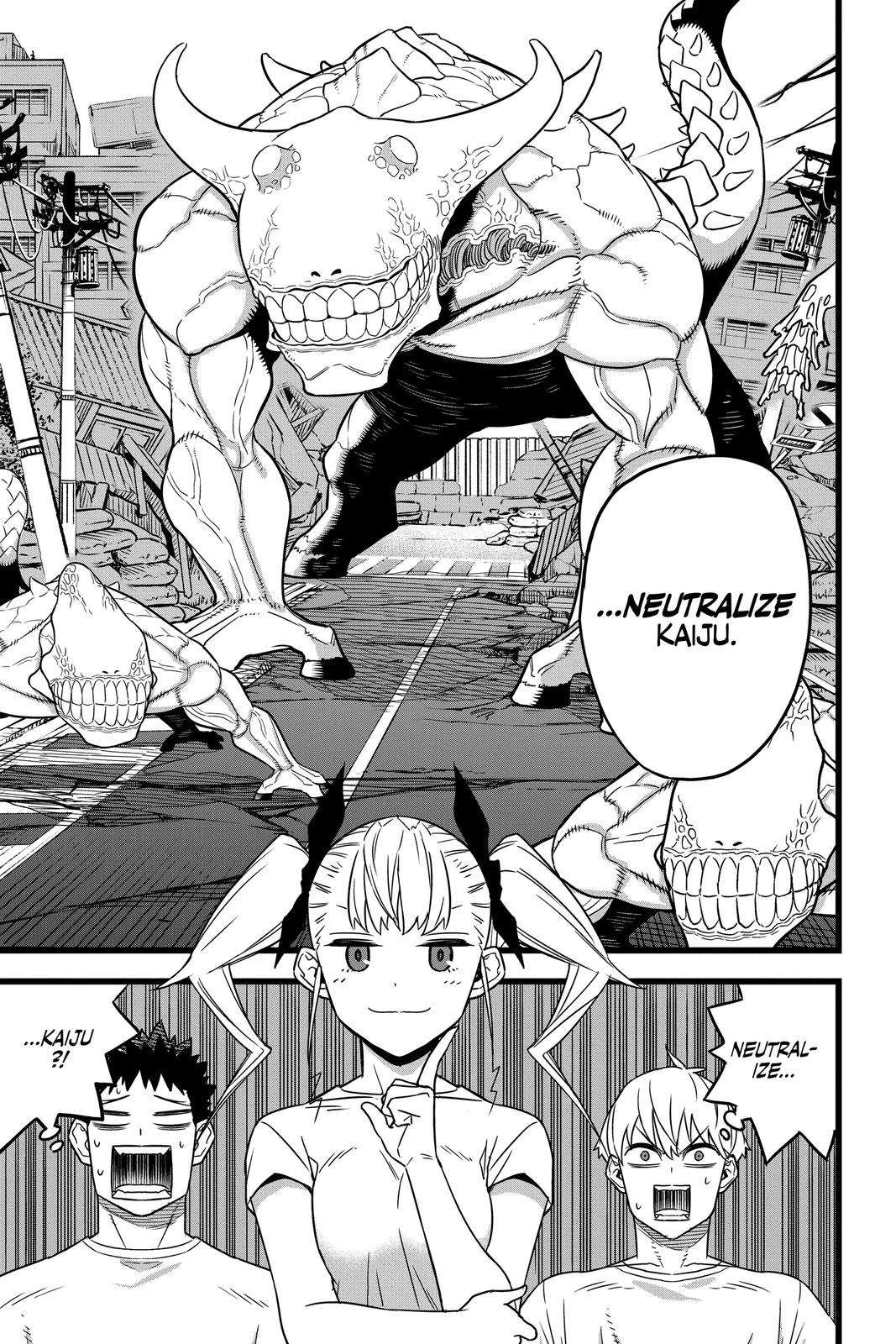 Kaiju No. 8 Manga Chapter 4