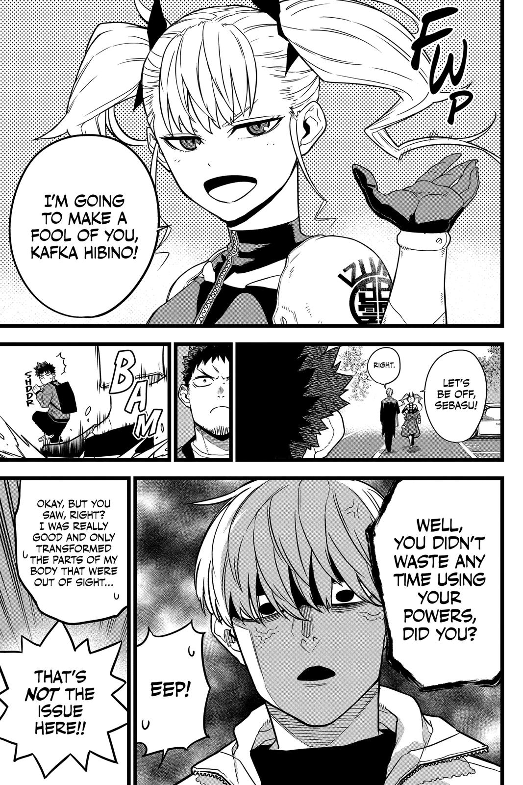 Kaiju No. 8 Manga Chapter 4