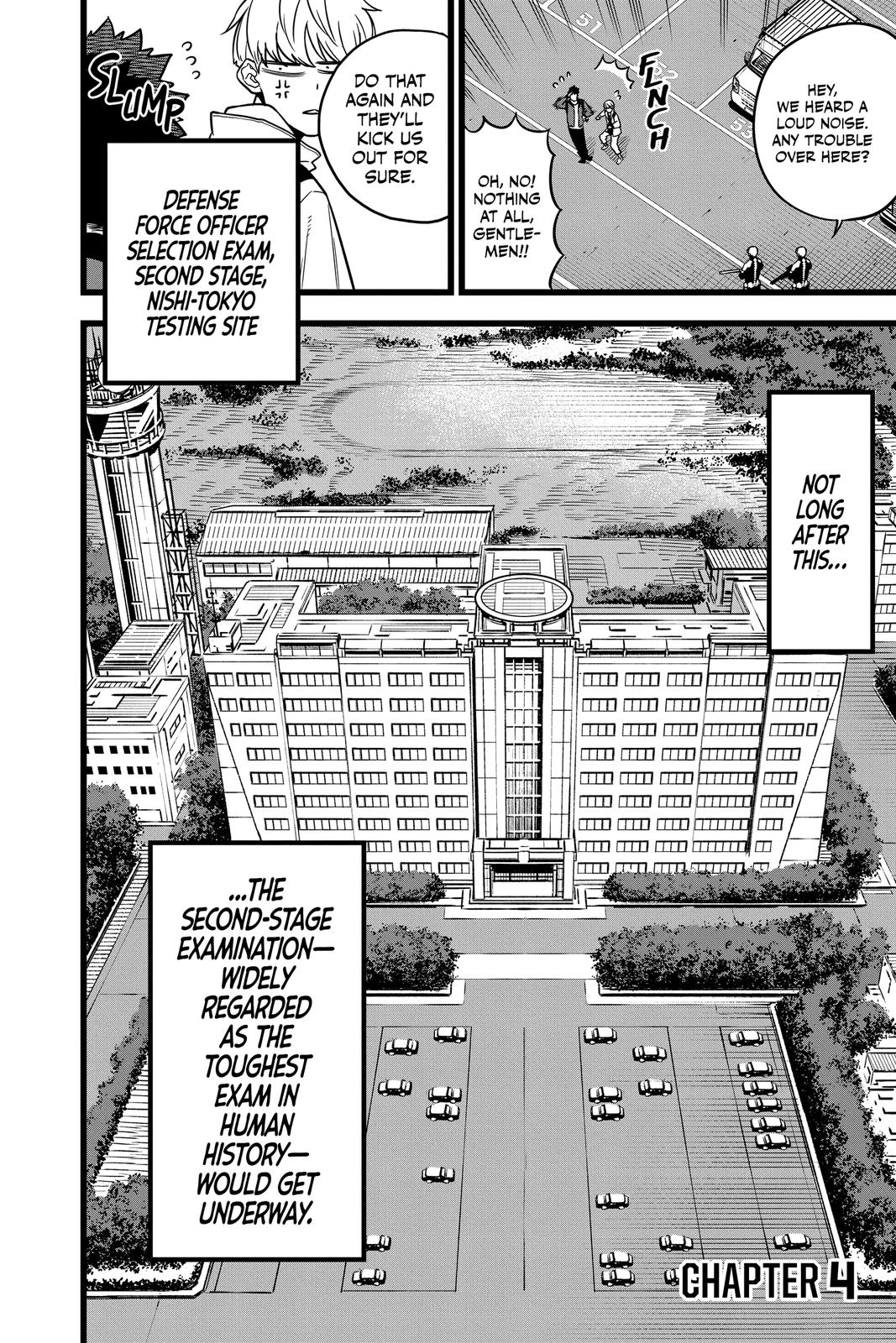 Kaiju No. 8 Manga Chapter 4