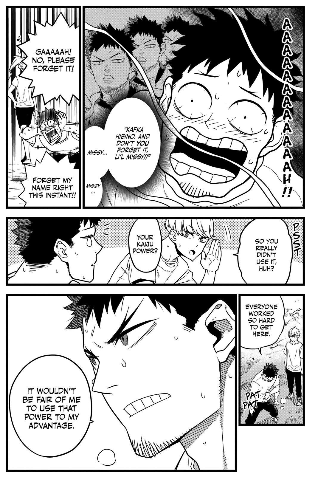 Kaiju No. 8 Manga Chapter 4