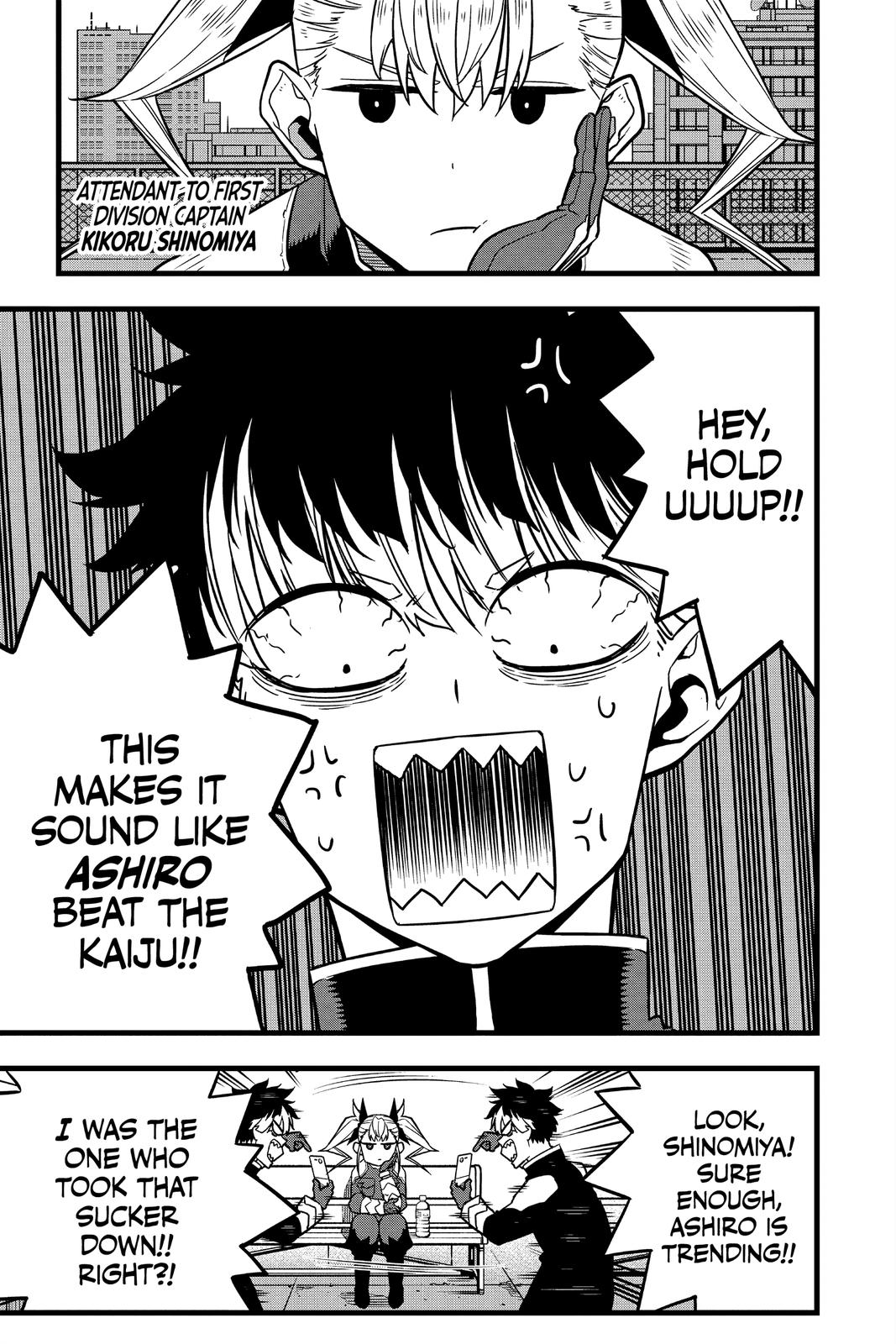 Kaiju No. 8 Manga Chapter 40