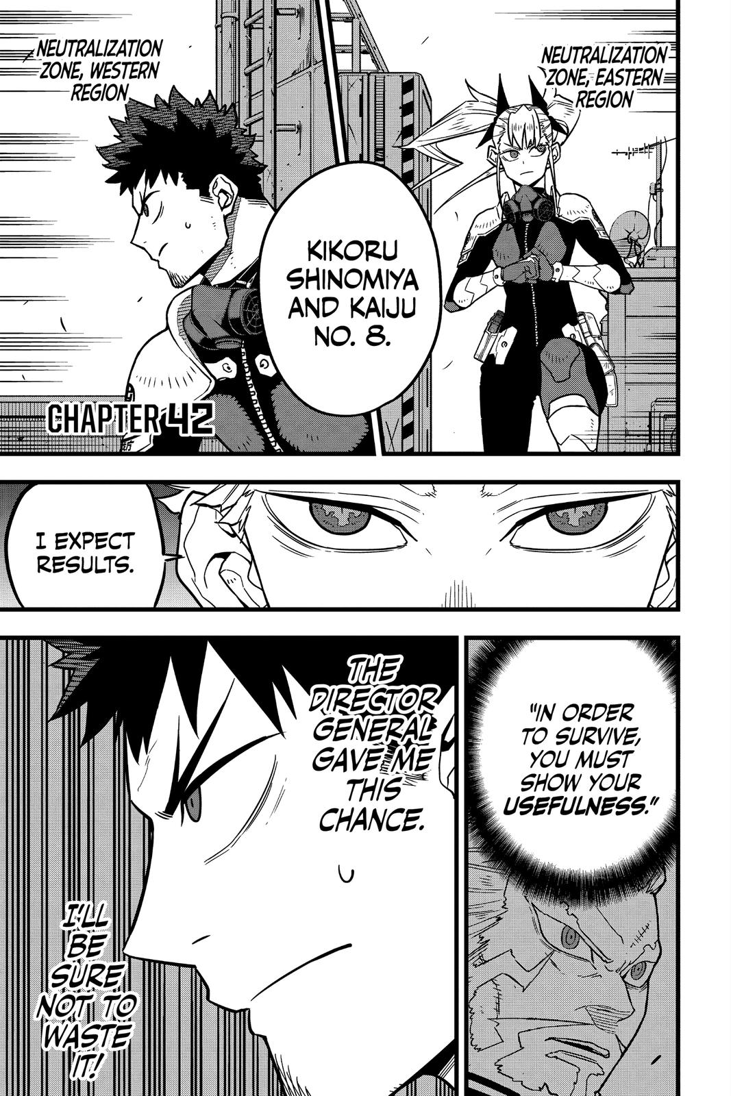 Kaiju No. 8 Manga Chapter 42
