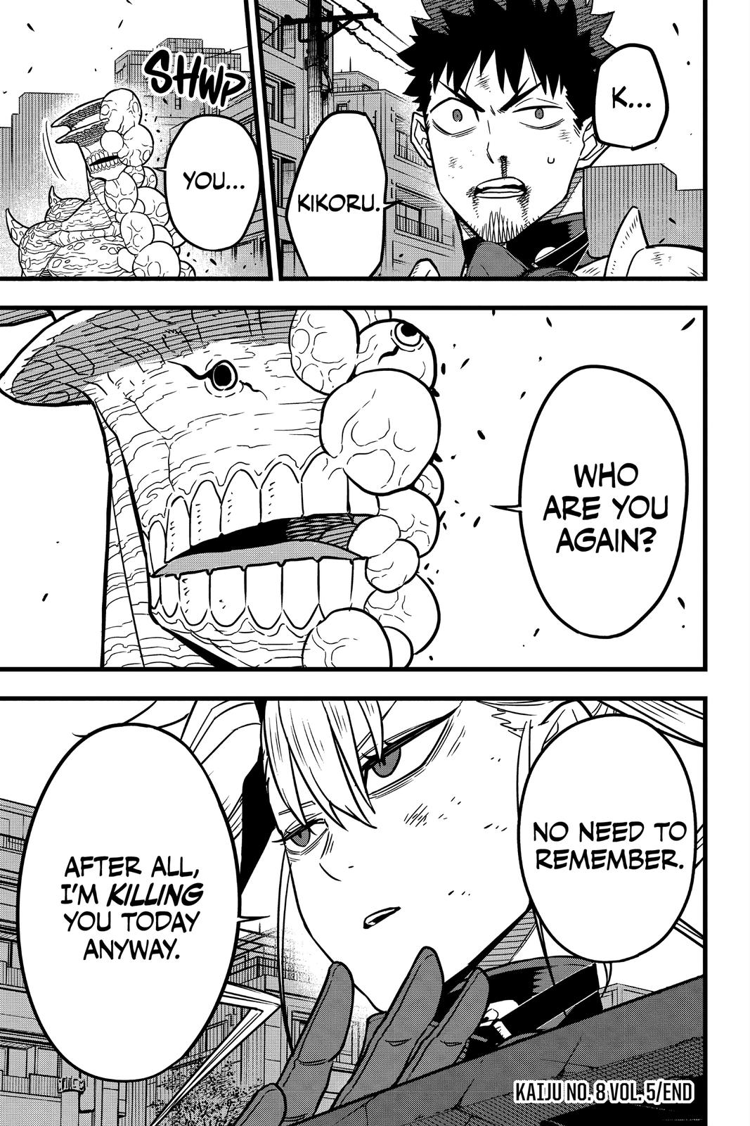 Kaiju No. 8 Manga Chapter 43