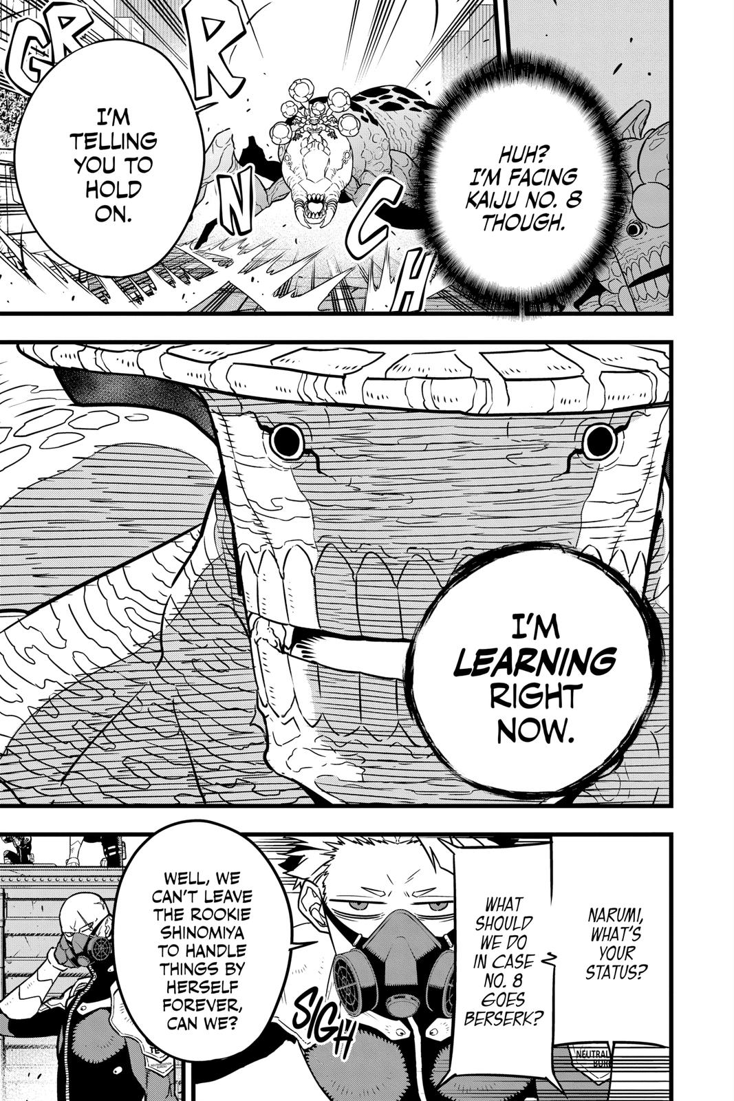 Kaiju No. 8 Manga Chapter 47