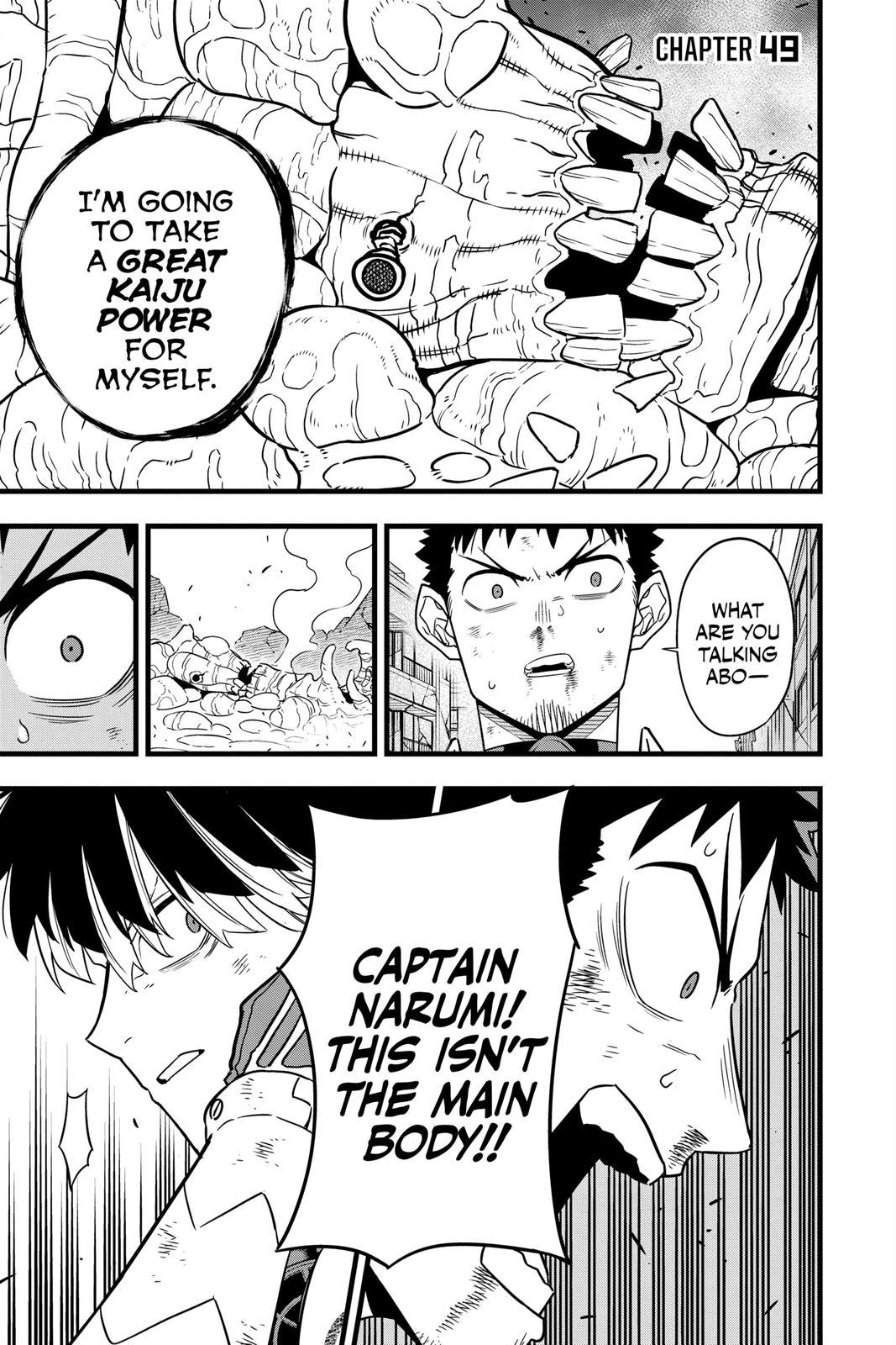 Kaiju No. 8 Manga Chapter 49