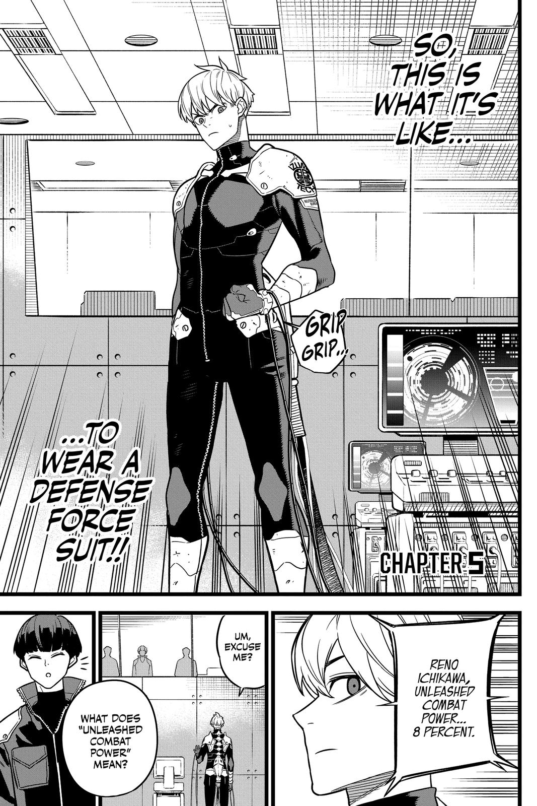 Kaiju No. 8 Manga Chapter 5