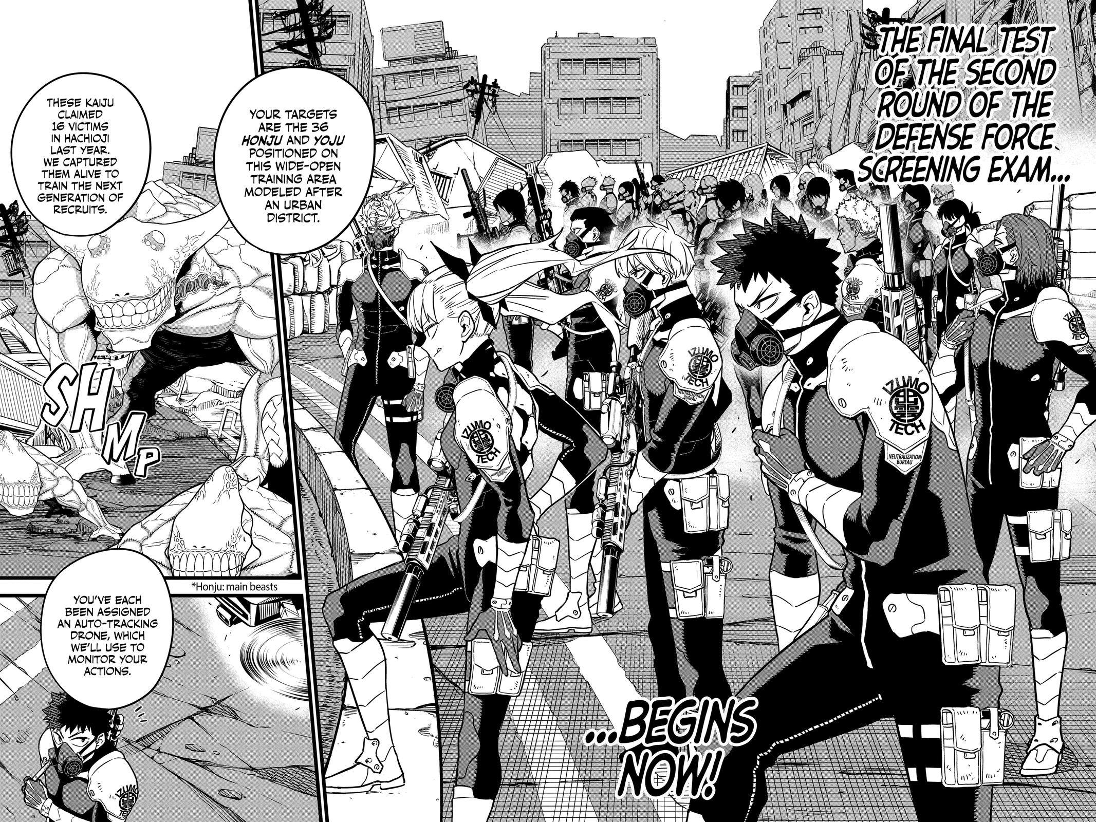 Kaiju No. 8 Manga Chapter 5