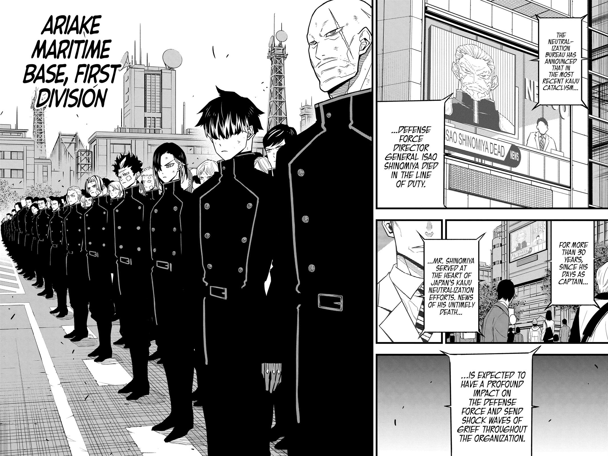 Kaiju No. 8 Manga Chapter 54