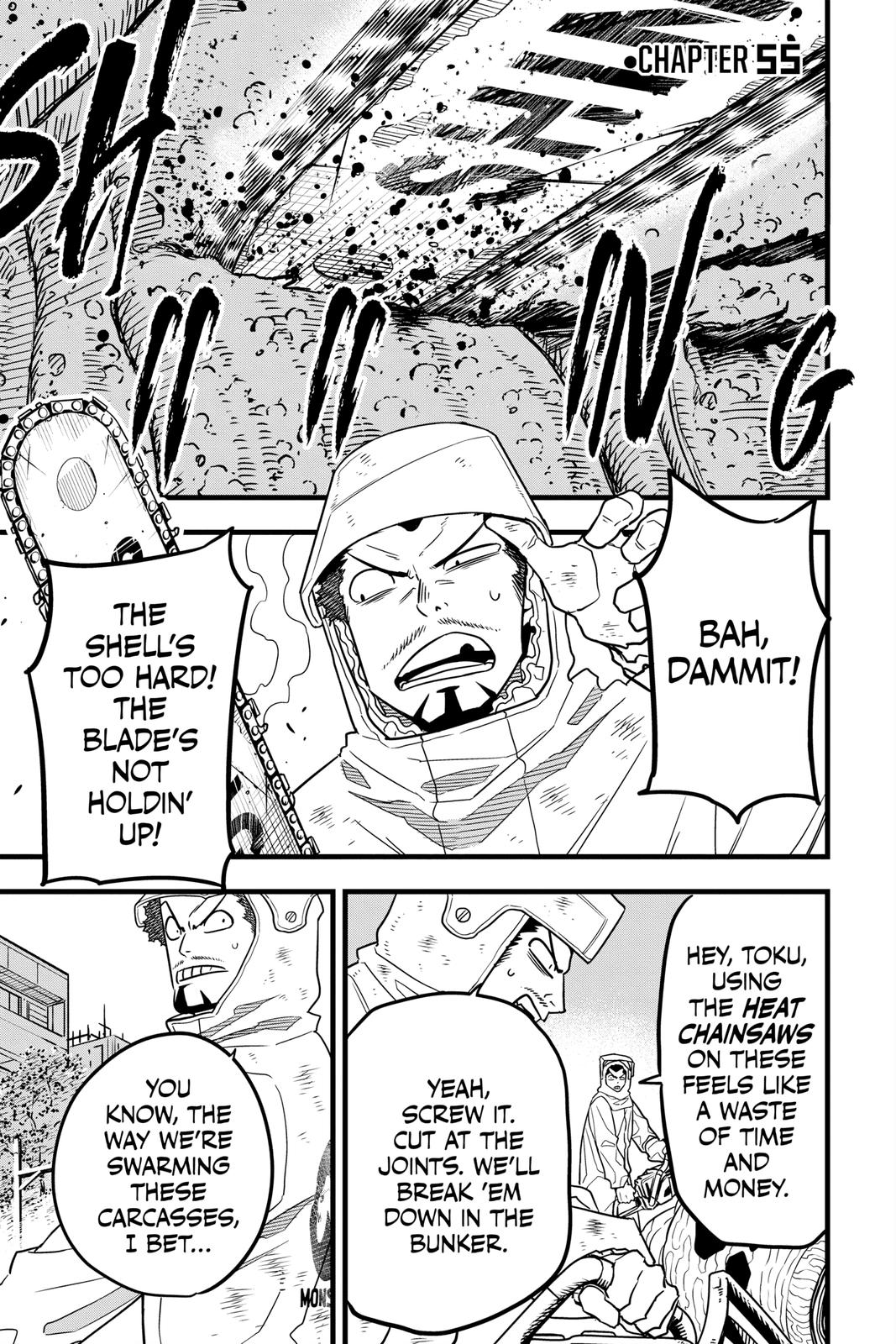 Kaiju No. 8 Manga Chapter 55