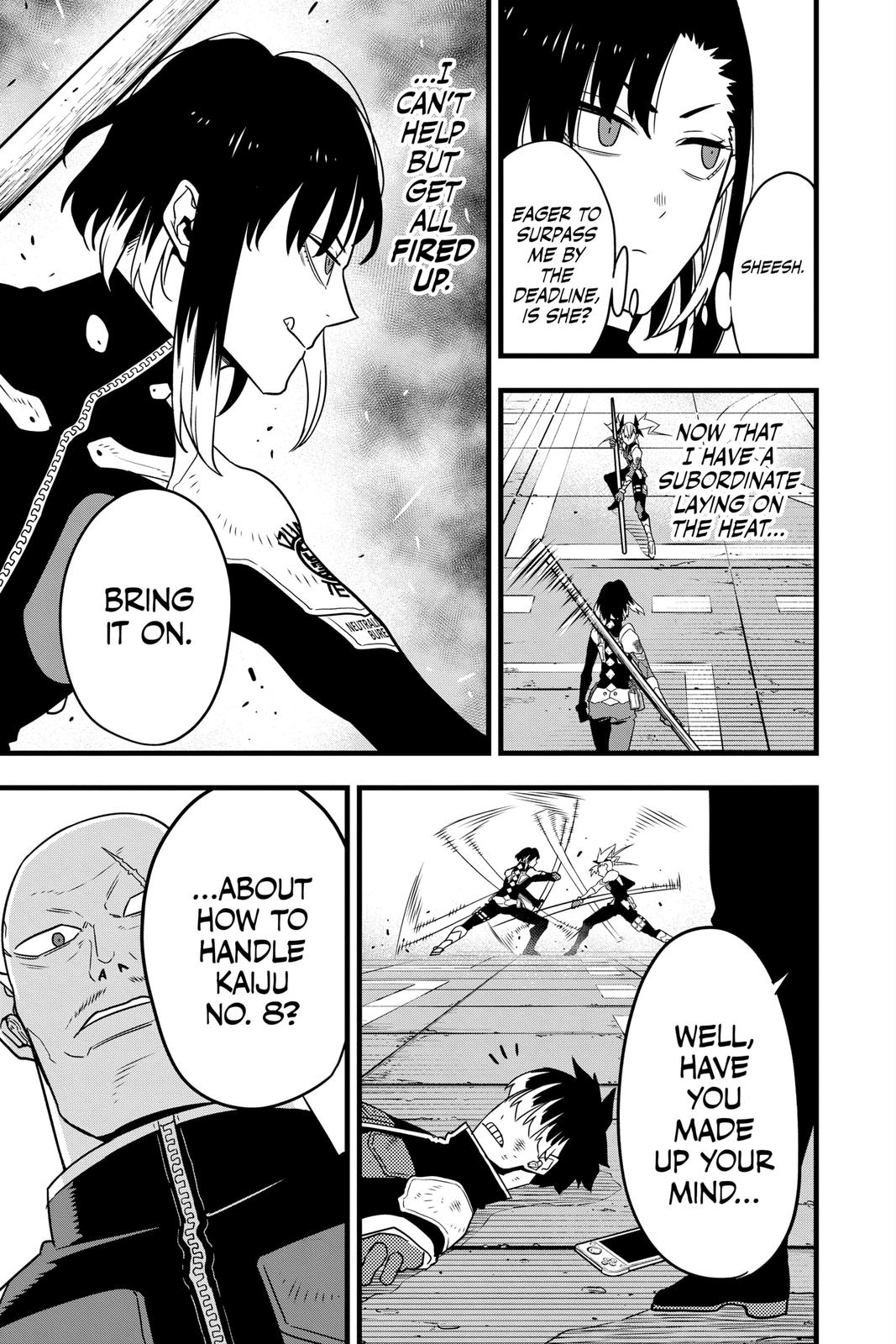 Kaiju No. 8 Manga Chapter 55