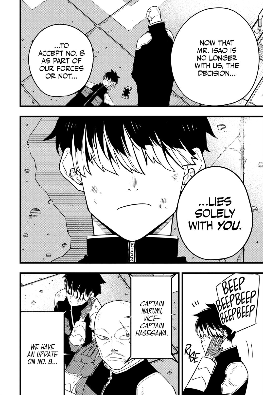 Kaiju No. 8 Manga Chapter 55