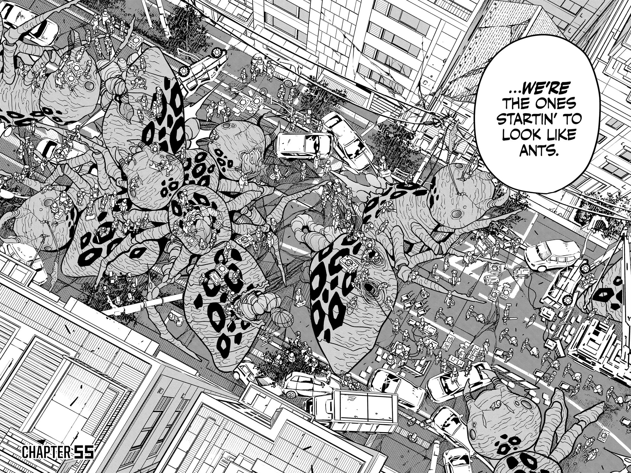 Kaiju No. 8 Manga Chapter 55