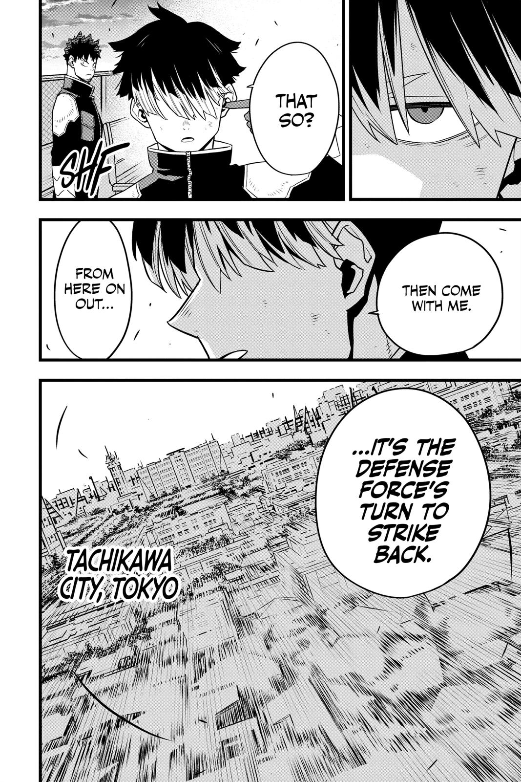 Kaiju No. 8 Manga Chapter 55