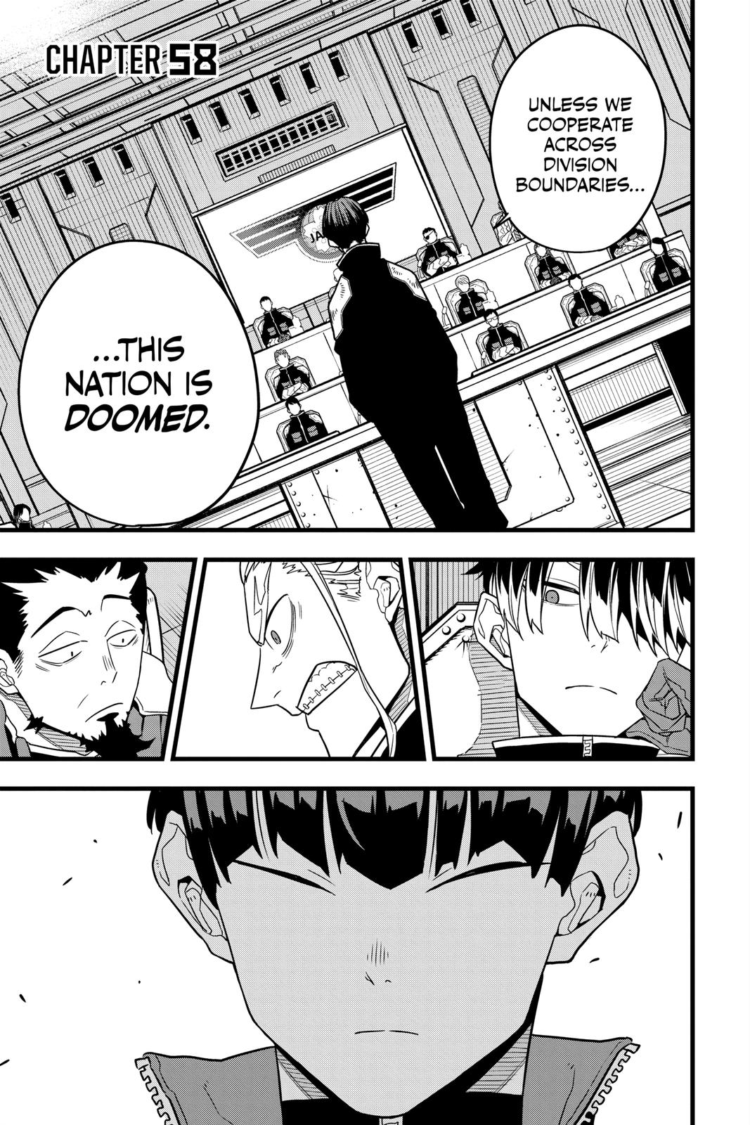Kaiju No. 8 Manga Chapter 58