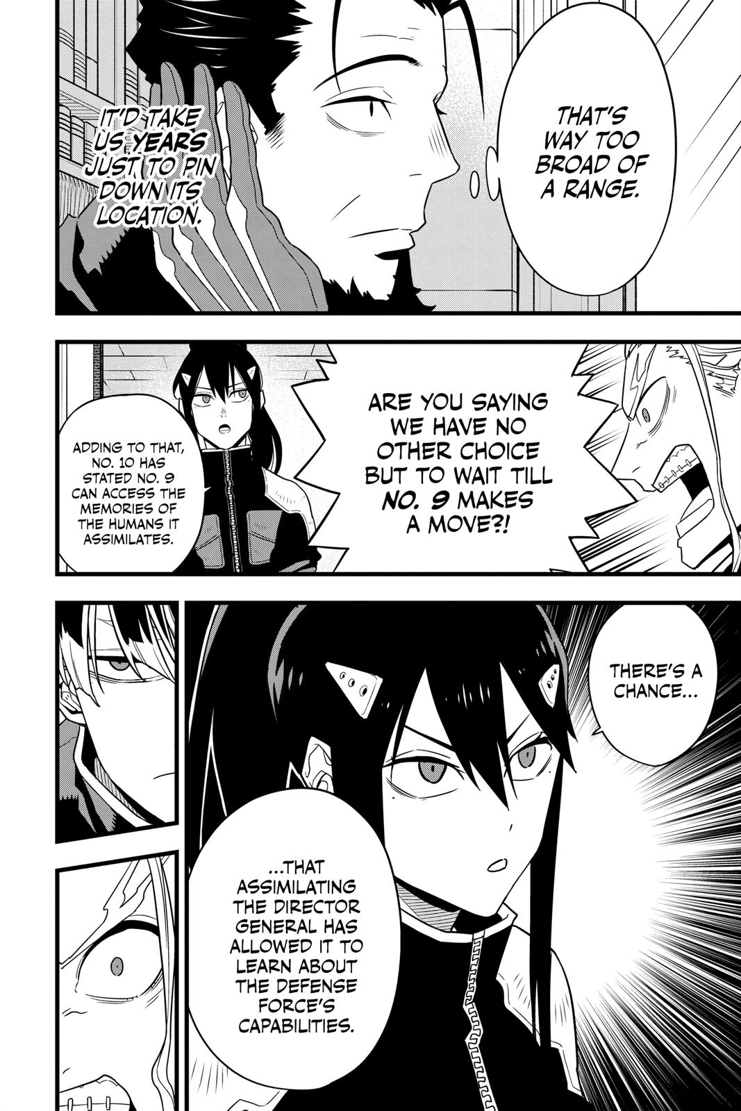 Kaiju No. 8 Manga Chapter 58