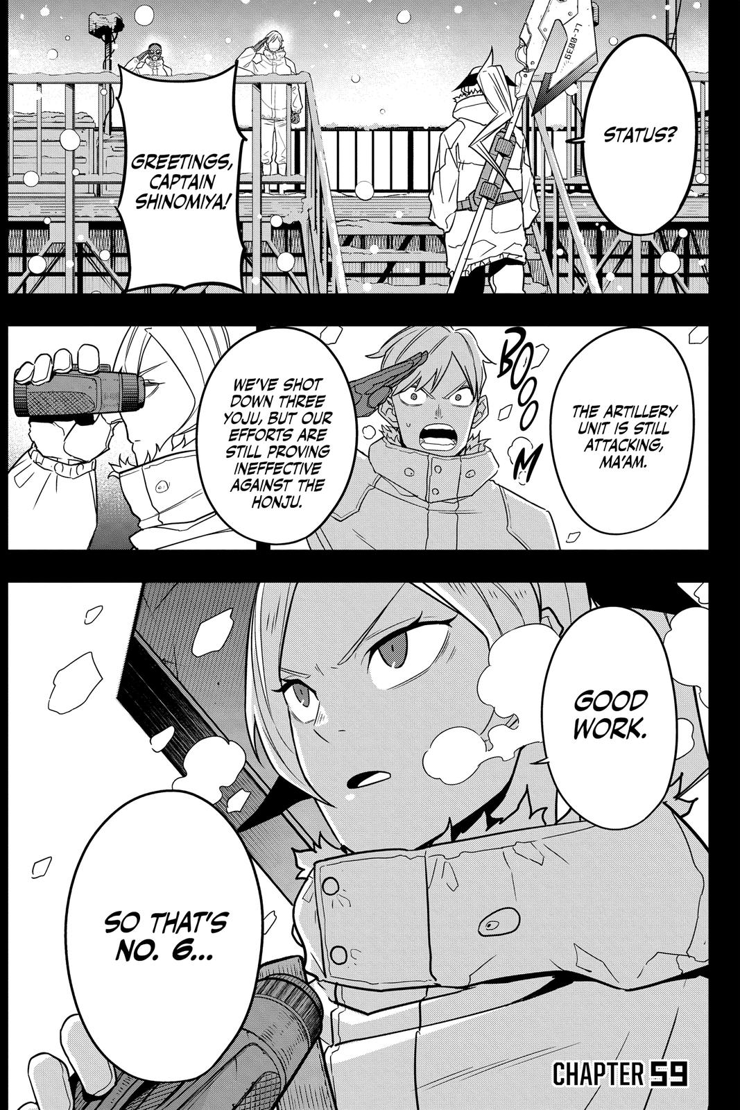 Kaiju No. 8 Manga Chapter 59
