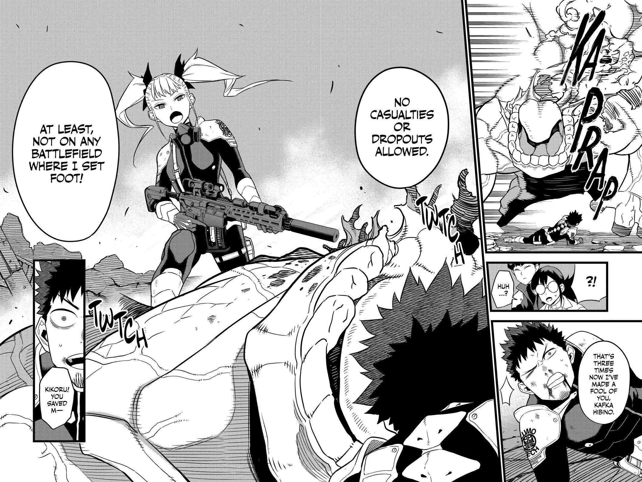 Kaiju No. 8 Manga Chapter 6