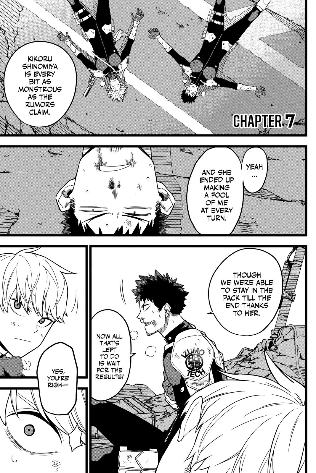 Kaiju No. 8 Manga Chapter 7
